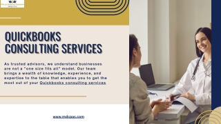 Book Your Quickbooks Consulting Services | MDcpas