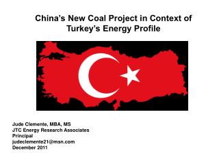 China’s New Coal Project in Context of Turkey’s Energy Profile
