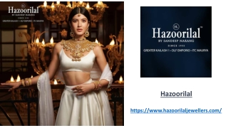 Hazoorilal