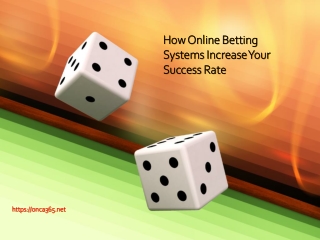 3. How Online Betting Systems Increase Your Success Rate