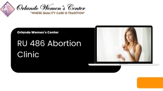 RU 486 Abortion Clinic - Orlando Women's Center