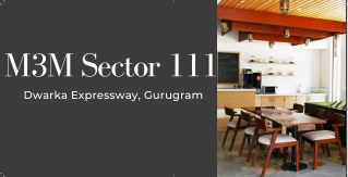 M3M Sector 111 Gurgaon E-Brochure