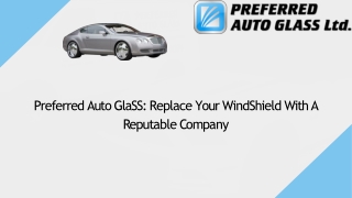Get The Most Trustworthy Mobile Windshield Crack Repair Services