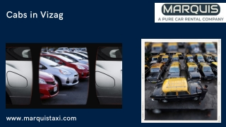Cabs in Vizag by Marquistaxi