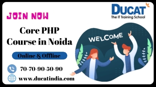 Best Institute for PHP Course in Noida