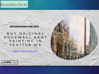 Buy Original Rockwell Kent Painting In Seattle WA