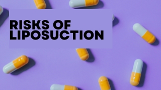 Risks of Liposuction