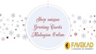 Shop unique Greeting Cards Malaysia Online