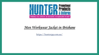Men Workwear Jacket in Brisbane
