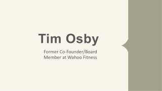 Tim Osby - Self-motivated Problem Solver - Sandy Springs, GA