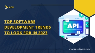 Top Software Development Trends To Look For In 2023