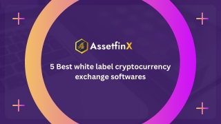 White label crypto exchange software development