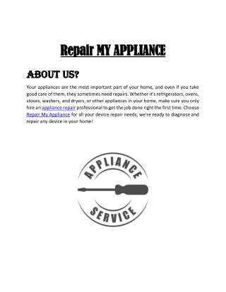 Appliance Repair