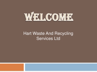 Hart Waste And Recycling Services Ltd