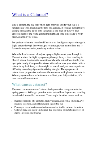 Best Cataract Treatment in Mumbai By The Cataract Surgeon Dr. Niteen Dedhia