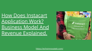 How Does Instacart Application Work Business Model And Revenue Explained