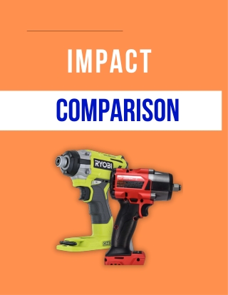 Impact Driver Vs Impact Wrench – What is the difference?