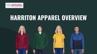 HARRITON APPAREL OVERVIEW