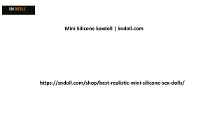 Mini Silicone Sexdoll Sndoll.com