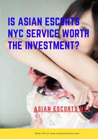 Is Asian models NYC service worth the investment