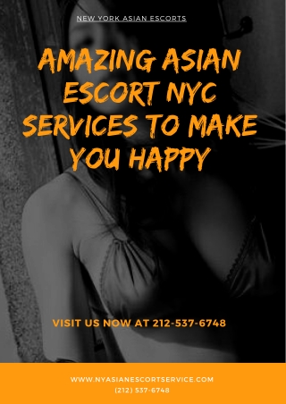 Amazing Asian model NYC services to make you happy