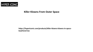 Killer Klowns From Outer Space Hypericonic.com