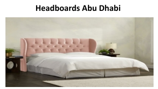 Headboards Abu Dhabi