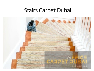 Stairs Carpet Dubai