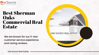 Best Sherman Oaks Commercial Real Estate