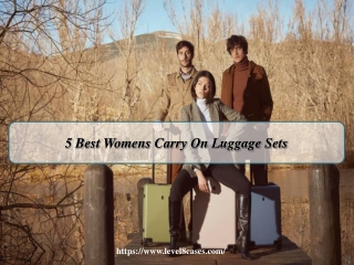 5 Best Womens Carry On Luggage Sets