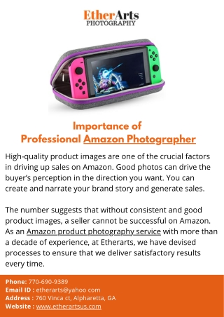 Importance of Amazon Photographer