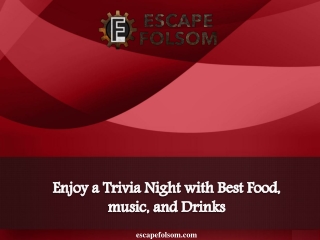 Enjoy a Trivia Night with Best Food, music, and Drinks