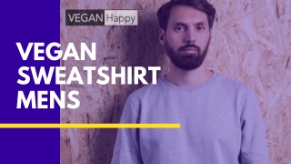 Buy 100% Vegan Sweatshirts for Men Online