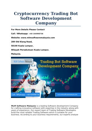 Cryptocurrency Trading Bot Software Development Company (2)