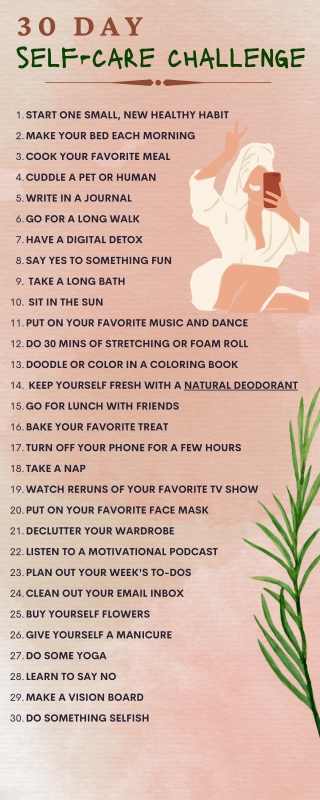 30 Day Self-Care Challenge