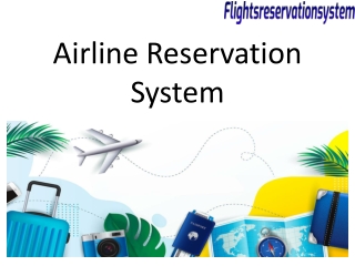 Airline Reservation System