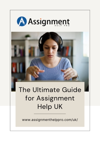 The Ultimate Guide for Assignment Help UK