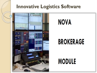 Innovative Logistics Software