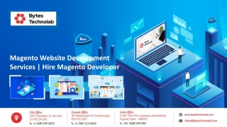 Magento Website Development Services  - Hire Magento Developer