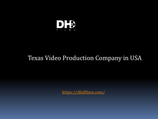 Texas Video Production Company in USA