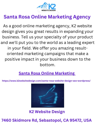 Santa Rosa Online Marketing Agency