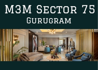 M3M Sector 75 Gurugram - PDF