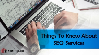 Things To Know About SEO Services