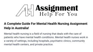 A-complete-guide-for-mental-health-nursing-assignment-help-in-australia!