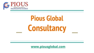 Pious Global  Consultancy