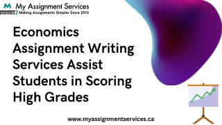 Economics Assignment Writing Services Assist Students in Scoring High Grades
