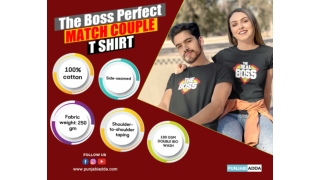 The Boss Couple T Shirt for Pre Wedding - Punjabi Adda