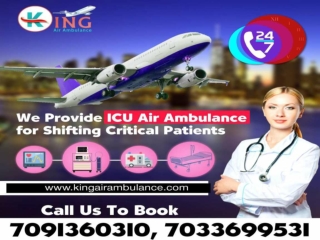 Take India's No-1 Air Ambulance Service in Patna with Medical Tool