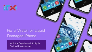 Repair a Water-Damaged iPhone Promptly| Expert’s Assistance for a Water or Liqui