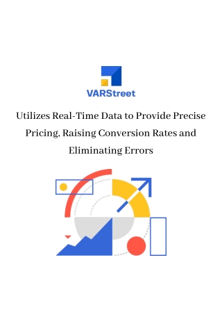 Utilizes Real-Time Data to Provide Precise Pricing, Raising Conversion Rates and Eliminating Errors